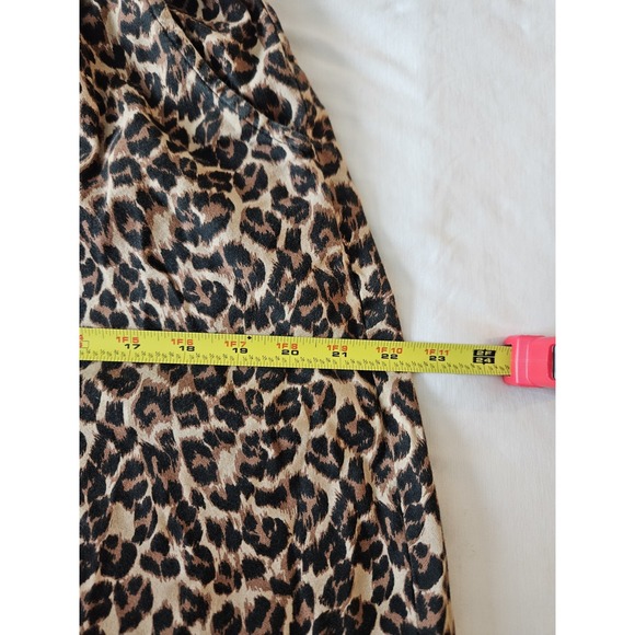 Aerie Leopard Animal Print Pajama Joggers Comfy Cotton Blend Pants S - Picture 13 of 16